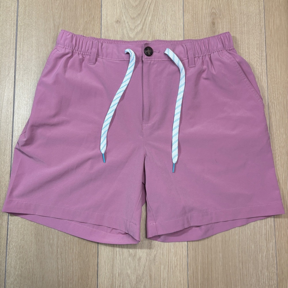 Chubbies The Everywear Shorts Mens Large Mauve Pink 6 Inch Inseam Stretch Casual